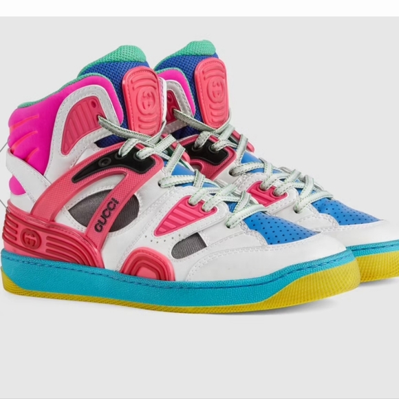 Women's Gucci Basket Sneaker - Picture 4 of 4